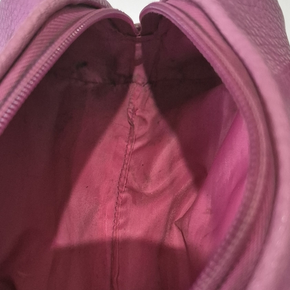 Tommy Hilfiger Mini Pink Leather Satchel With Detachable Shoulder Strap Vintage - Picture 7 of 16